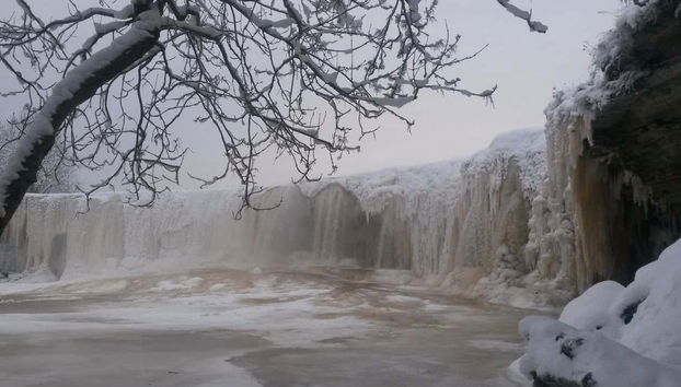 Visitando le cascate di Jägala