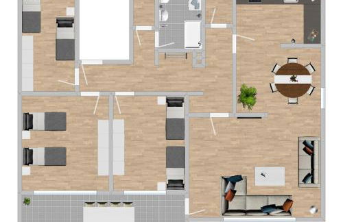 DUG101 - Große Monteurwohnung - Foto 9