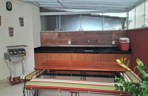 Show de apartamento na Praia do Morro - Guarapari - 3Q - Área externa com churrasqueira - 2 vagas garagem - Wifi - 100m da praia - ar condicionado - Foto 52