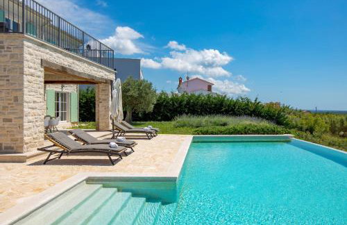 Villa Zelena with Panoramic Seaview and big Pool - Foto 66