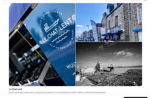 en baie du mont saint Miche Proche bord de mer - Foto 15