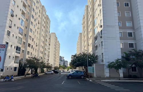 Flats Praia Uberlandia - Apt próximo ao Praia Clube - Area de lazer com Portaria 24 horas, piscina, academia, brinquedoteca, churrasqueira e áreas verdes para caminhadas - Foto 37