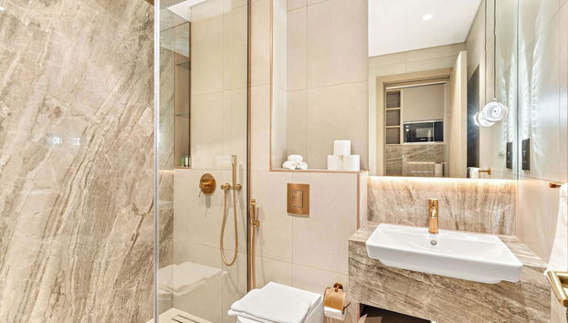 Modern Studio With Rooftop Pool and gym in JVC - Foto 4, Habitación