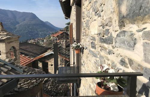 Romantic home stone with amazing view lake of Como and Oleandra - Foto 59