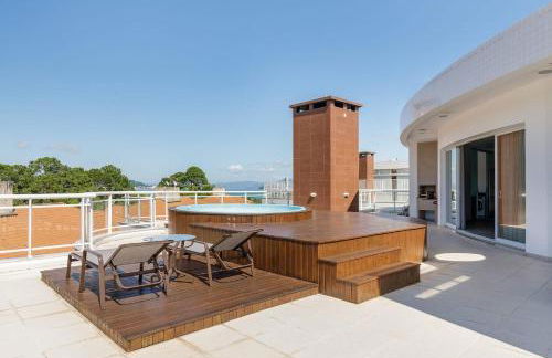 Cobertura em Resort Pé na Areia com Piscina Hidro - Foto 41