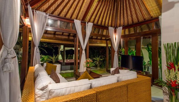 Zona de estar del vestíbulo