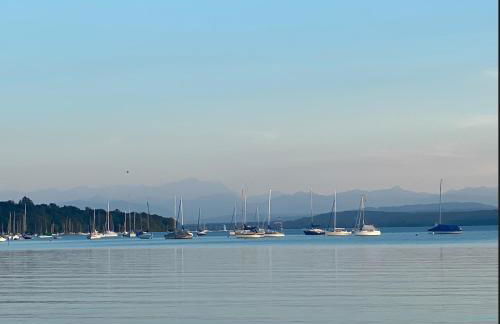 Snug Stays 4 - Design Villa mit Garten zentral, ruhig, 400m zum Ammersee - Foto 35