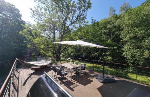 Klimaanlage, 5 Sterne Bahnhoftraum, Appartement "Waldliebe" 133qm, große Terrasse 70qm, QR Code scannen für virtuellen Rundgang, Premium Ausstattung - Foto 31