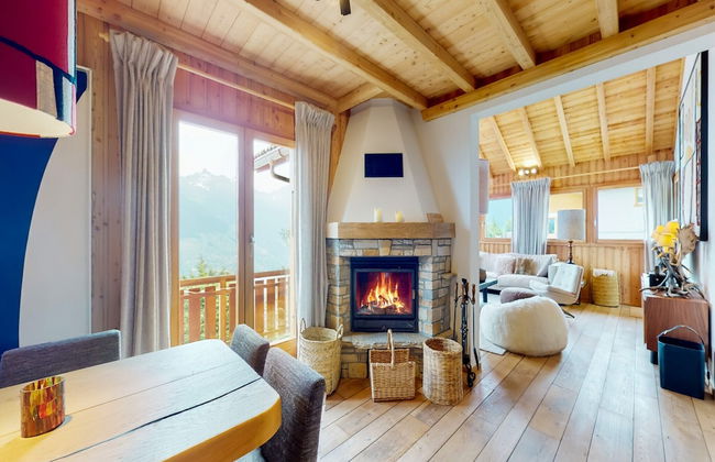 Beautiful Chalet in Le Bouveret With Garden - Foto 17