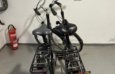 Traumhafte Ferienwohnung am Park, großer Balkon, voll ausgestattete Küche, Schreibtisch, WiFi, Smart TV, Carport, Wallbox, Fahrräder - Foto 51