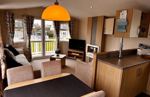 Pebblebank Luxury Caravan - With Stunnig Sea Views - Foto 7
