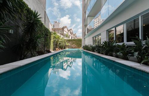 LZ414 - Conforto na Luz: Apto Moderno com Piscina - Foto 4