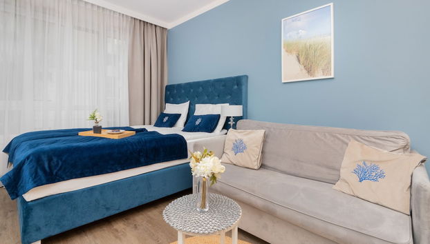 Blue Studio for 4 in Gdansk by Renters - Foto 5, Habitación