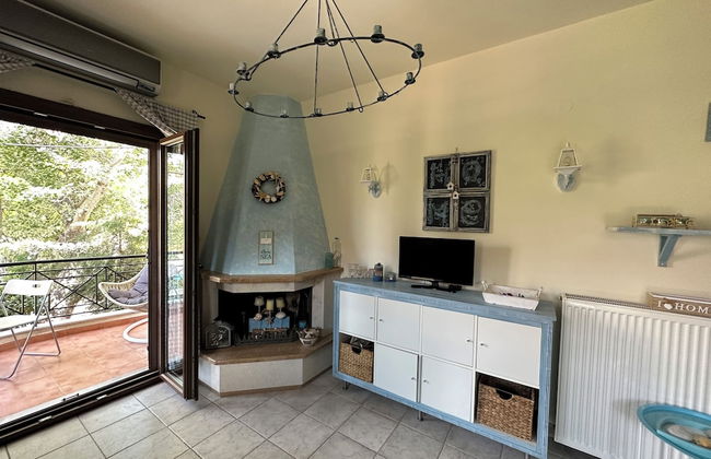 Blue Seashell Apartment - Comfortable Maisonette Just 30m From the Beach in Niki - Foto 9