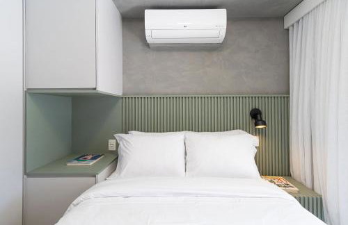 Estúdio Piscina Rooftop, WiFi 1GB, Metrô 600m - Foto 28