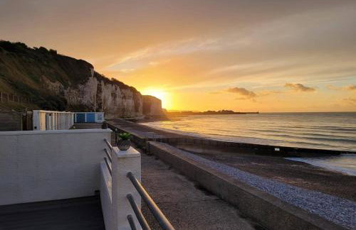 Vue mer à Dieppe, les pieds dans l'eau - Foto 14
