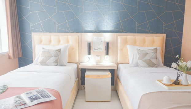 Nice And Comfortable Studio (No Kitchen) Apartment Elvis Tower - Foto 4, Habitación