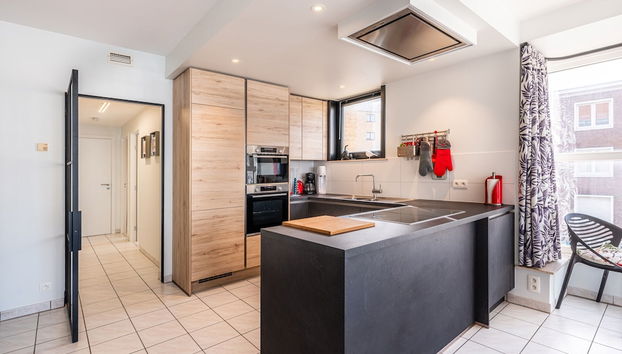 Apartment in Koksijde With Sea View - Foto 5, Cocina privada