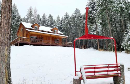 Blacktail Cabin Hideaway with hot tub - Foto 52