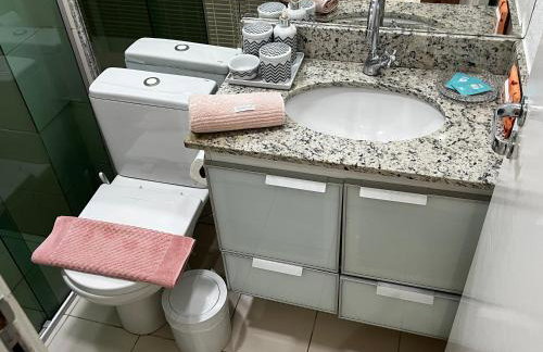 Apartamento Petúnia 2qto até 3 pessoas Res Unique - Foto 18