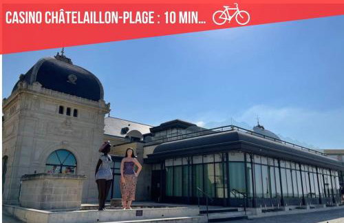 La Madeleine - 4 vélos inclus, plage 200 m, terrasse BBQ - Foto 35