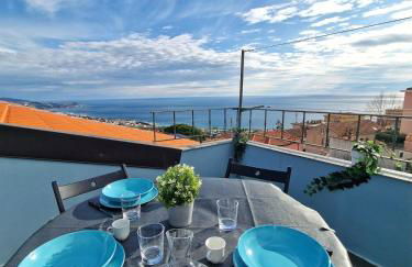 Free Parking Sanremo - Panoramic Terrace with Sea View - Foto 4