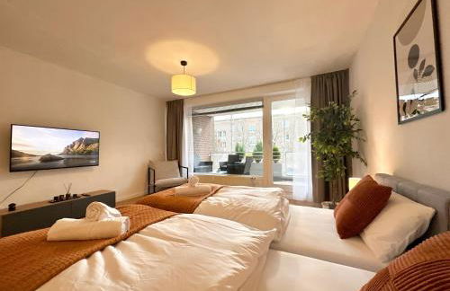 Moderne 2-Zimmer-Whg - Nähe Bahnhof mit Balkon und Stellplatz - 2 Smart-TV - Foto 11