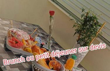 Studio-Valentine climatisée avec piscine chauffée & Spa 2 places - Foto 9