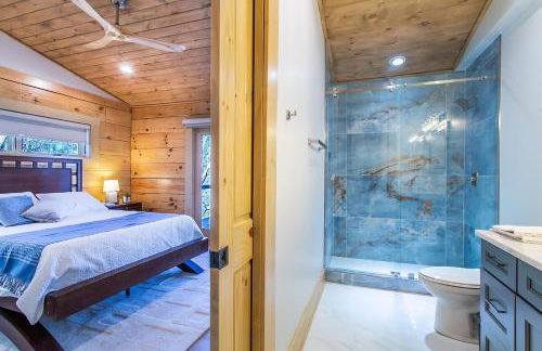 Luxury Log Cabin with lake view - Foto 12