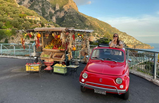 Amalfi Coast Fiat 500 Private Tour - Foto 4