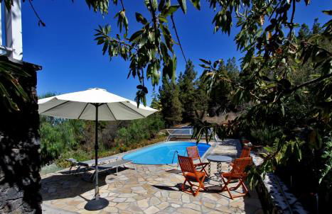 Villa Finca Tijarafe mit beheiztem, abdeckbarem Pool - Foto 12