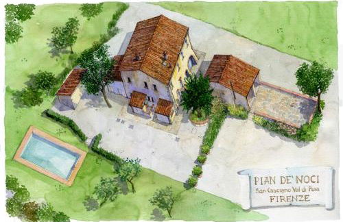 Villa Pian De Noci - Tenuta del Palagio - Foto 4