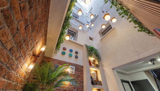 Sala de estar do lobby