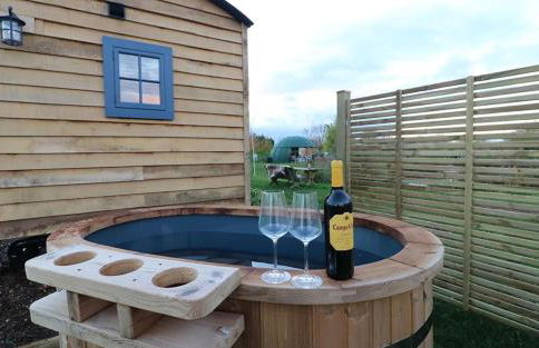 Shepherd's Hut- Hot Tub- Wellness Spa- Wood Burner - Foto 21