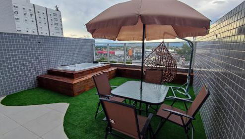 Apartamento Sofisticado Ed Del Paine terraço com hidro - Foto 1