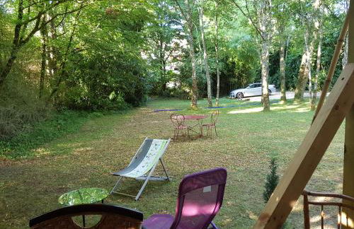 Gite L'Atelier studio de plain pieds accès piscine - Foto 8