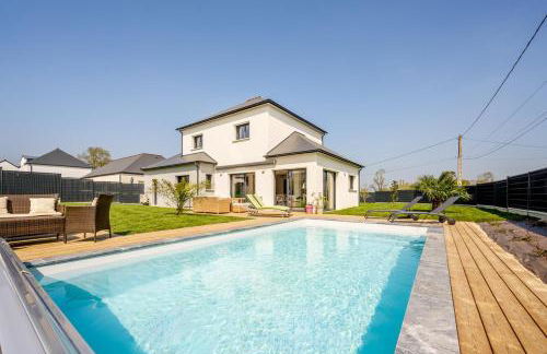 Le Clos Carnonen, villa avec piscine - Foto 1