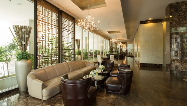 Sitzecke in der Lobby