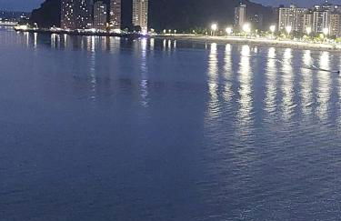 Apto frente praia Gonzaguinha - Foto 1