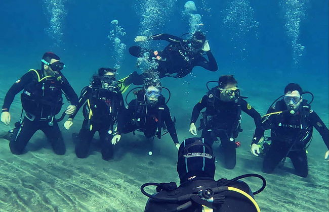 Batismo de mergulho em Abades - Foto 1