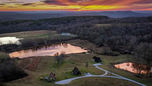 Enchanting A-Frames with Hot-Tub Wonderful for Hiking in Makanda, Illinois - Foto 4