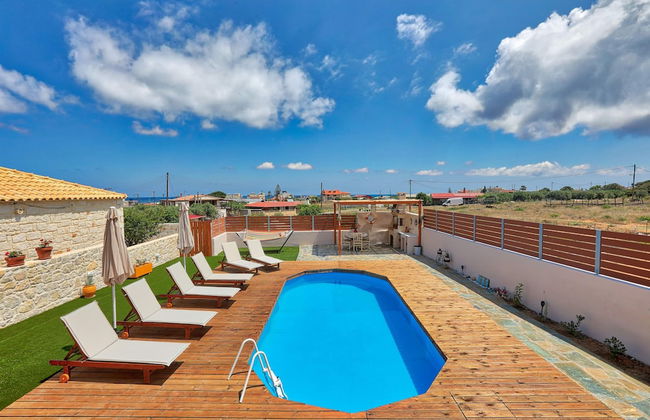 Anacosta Villa w Private Pool Cretan Seaside Gem - Foto 7