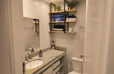 Ap alto padrão Noroeste Brasília com garagem coberta, wi-fi e área de lazer com piscina e academia - Foto 24