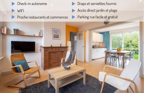 Rafale 1er étage - Accès Privée à la plage - Foto 1