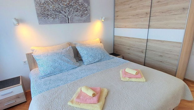 Sea View Crikvenica Apartment With Balcony and Free Wifi - Foto 4, Habitación