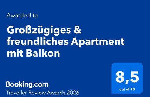 Großzügiges & freundliches Apartment mit Balkon - Foto 3