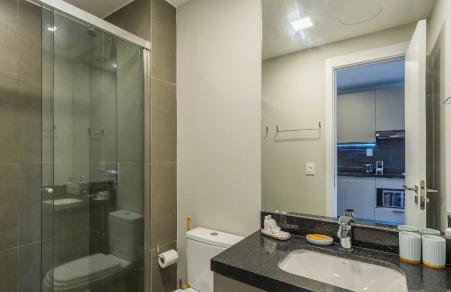 Carlos Gomes Square - Shopping Bordaza - Apartamento alto padrão com rooftop, piscina e academia - Foto 22