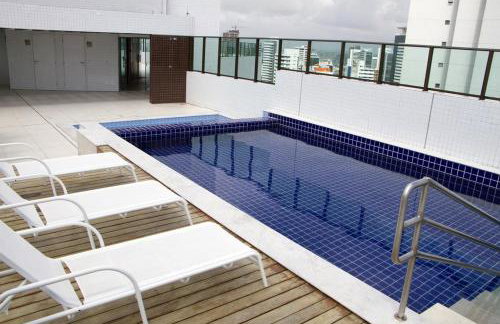 Lindo Flat no Beach Class Santa Maria em Boa Viagem - Foto 2