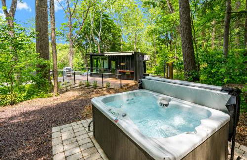 Cute Riverside Cabin w Hot Tub Fire Pit & Kayaks - Foto 21