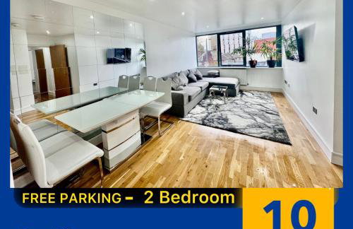 Luxury 2 BED Entire Apartment-Near Tube & Shopping centre - Foto 12